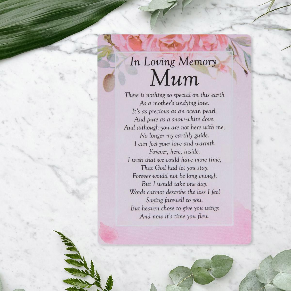 Graveside Cards - In Loving Memory Mum – The Celebration Store