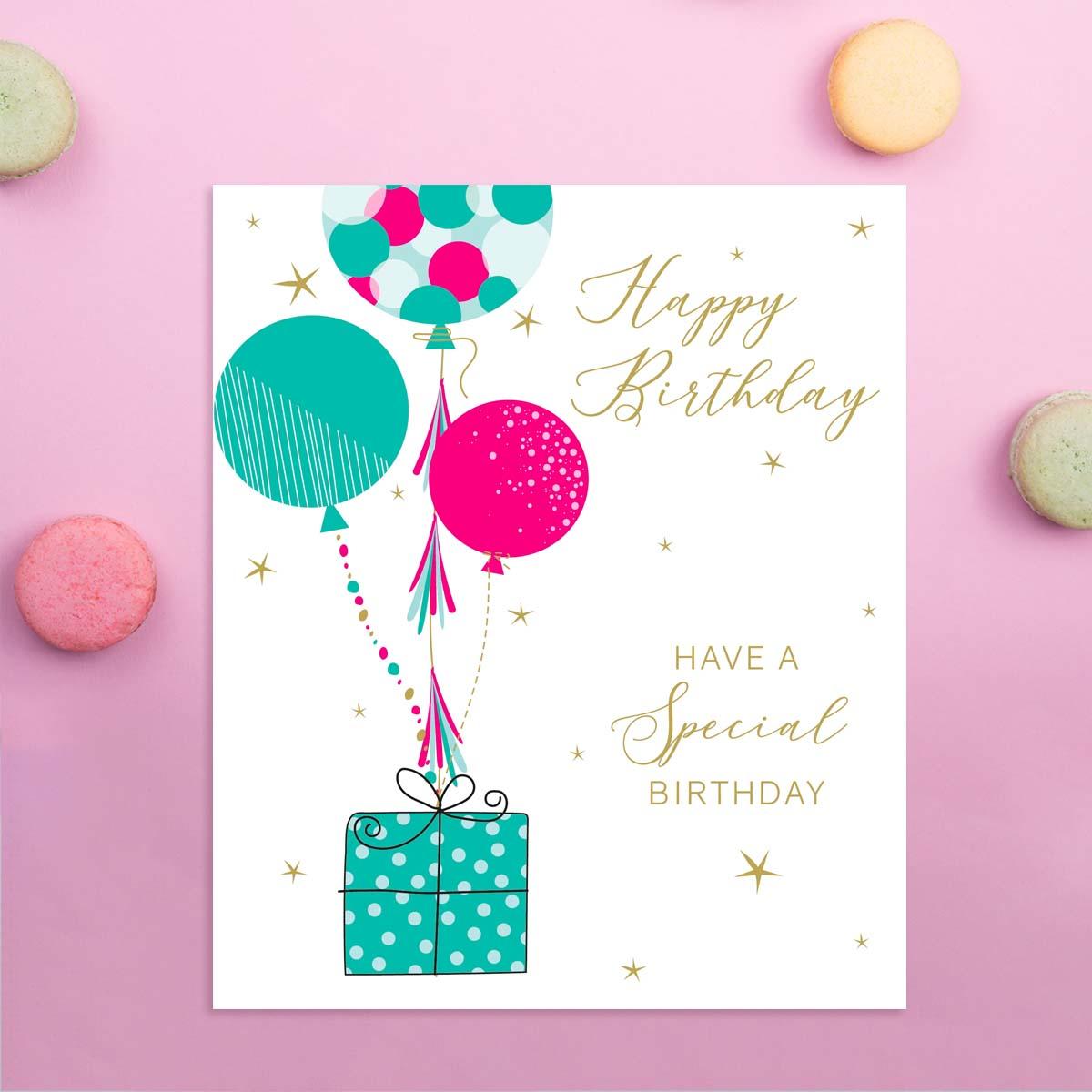 Hip Hip - Birthday Gift Card Front Image