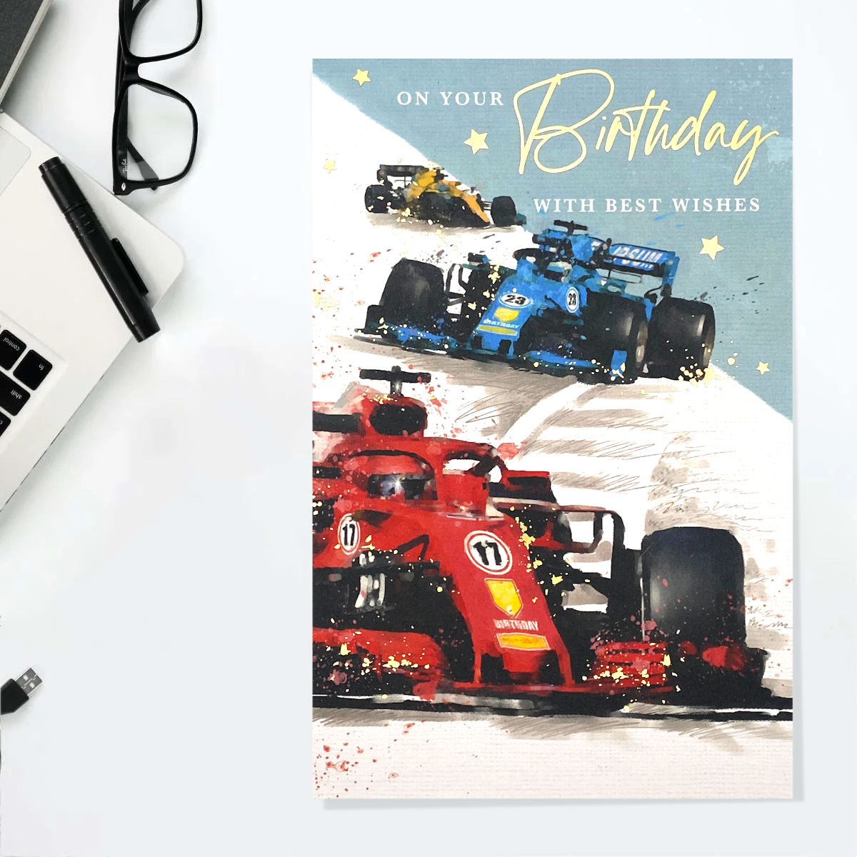 Heritage - Birthday Formula One Front Image