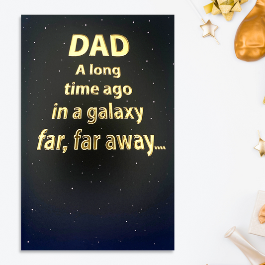 Dad Birthday - Star Wars Front Image