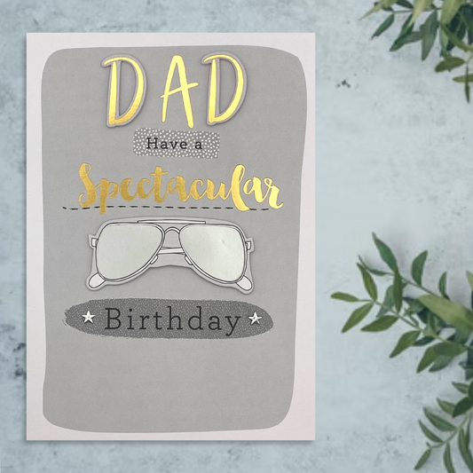 Dad Birthday - Have A Spectacular Birthday Front Image