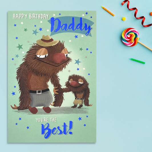 Daddy Birthday - You're The Best! Front Image