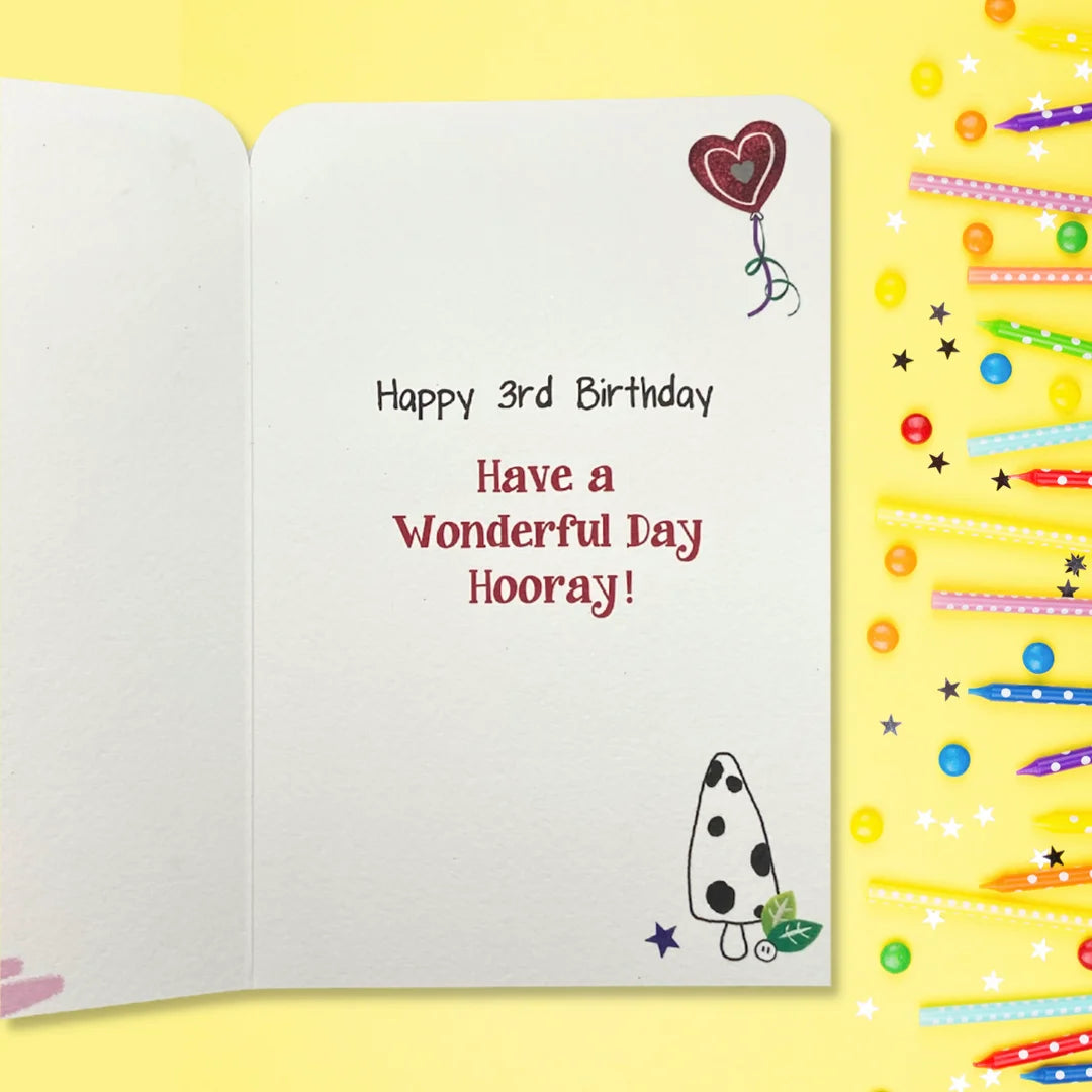 3rd Birthday Card - Twingles Fairy