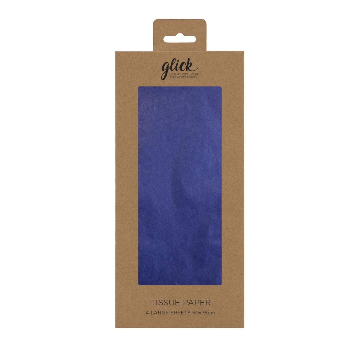 Image Showing A Packet Of Dark Blue Tissue Paper