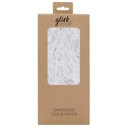 Shredded Tissue Paper - White Front Image