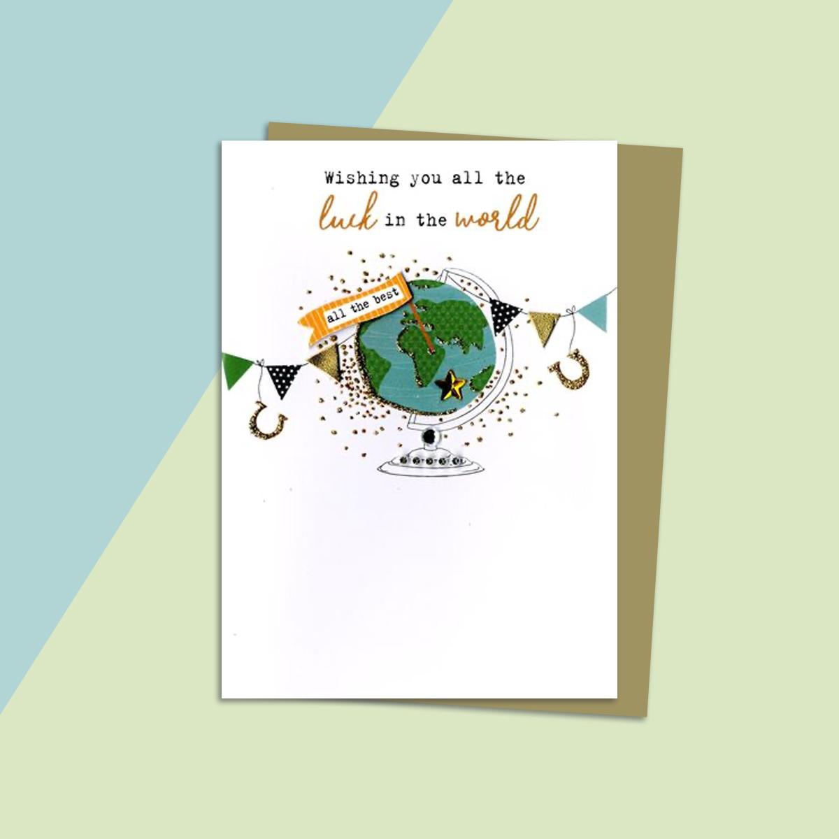 All Sab Luck Good Luck Card - All The Luck In The World Embellished – The ...