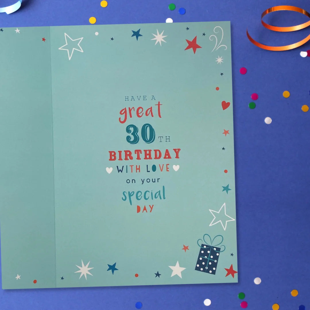 Husbands hotsell 30th birthday