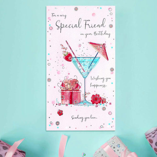 Lottie Loves - Special Friend Birthday Card Front Image