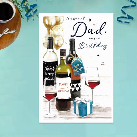 Essence - Special Dad Birthday Card Front Image