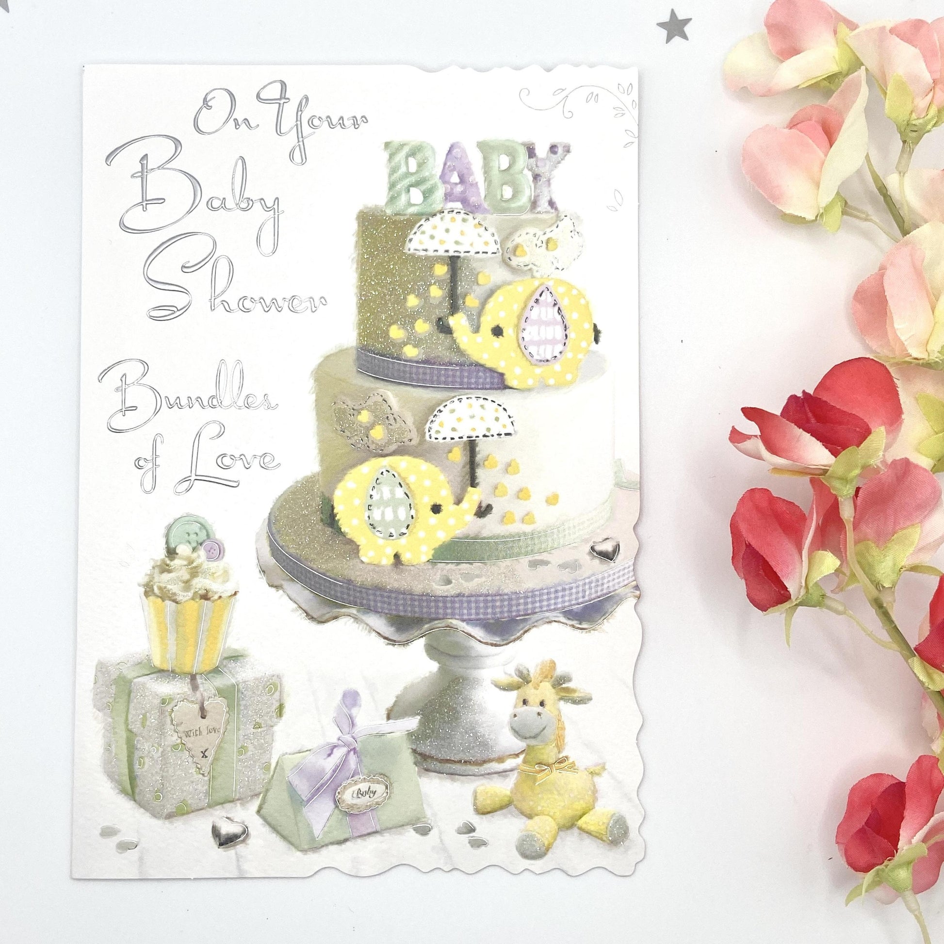 Velvet - On Your Baby Shower Card Front Image