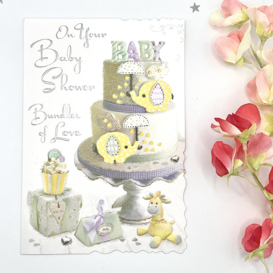 Velvet - On Your Baby Shower Card Front Image