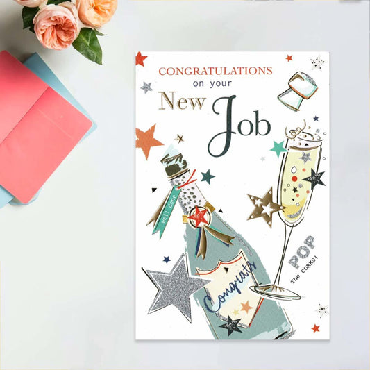 Signature - Congratulations On Your New Job Card Front Image