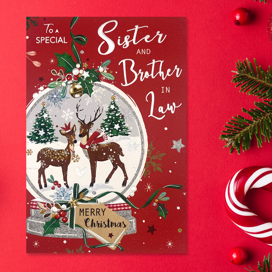 Sister & Brother-in-Law - Signature Seasons - Christmas Card Front Image