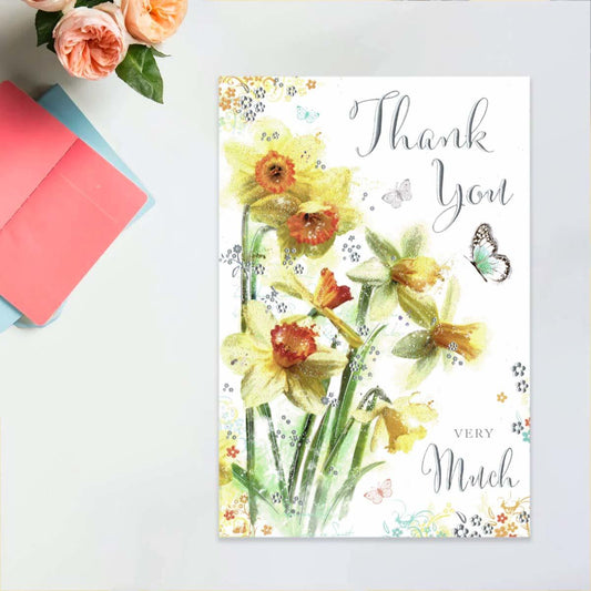 Secret Garden - Thank You Very Much Card Front Image