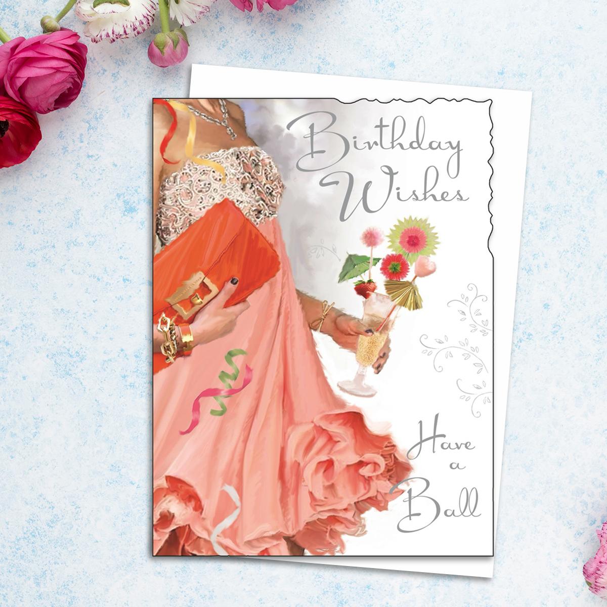 Velvet - Birthday Wishes Have A Ball Card Front Image