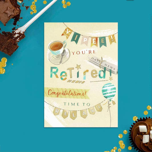 Retirement Greeting Cards Shown Full Image