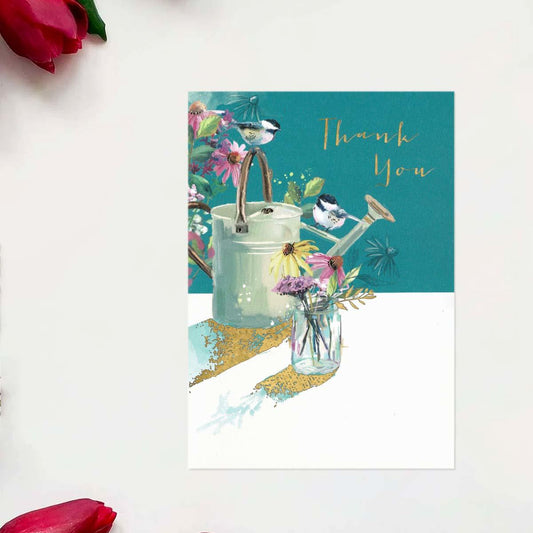 Lilou - Time In The Garden -Thank You Card Front Image