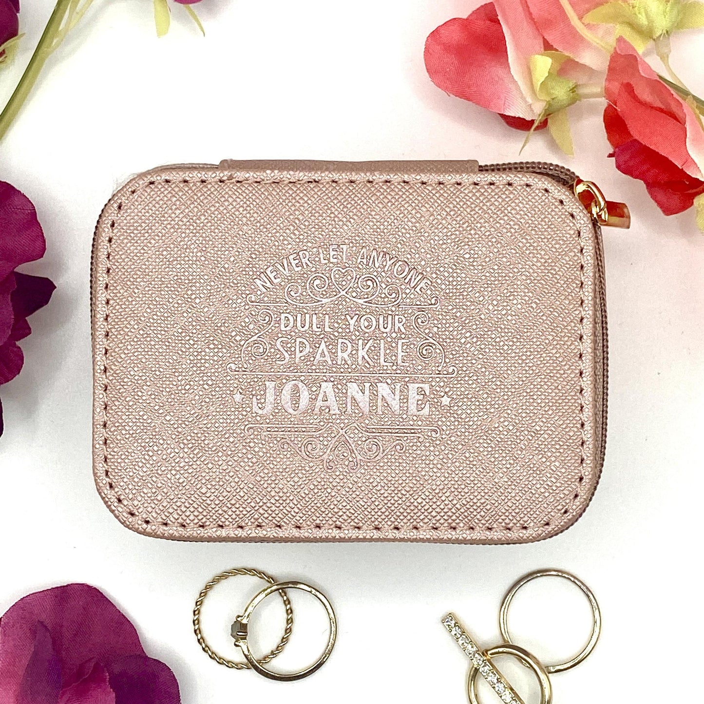 Joanne Travel Jewellery Box Displayed In Full