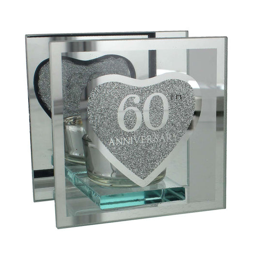 60th Anniversary Tealight Holder Displayed In Full