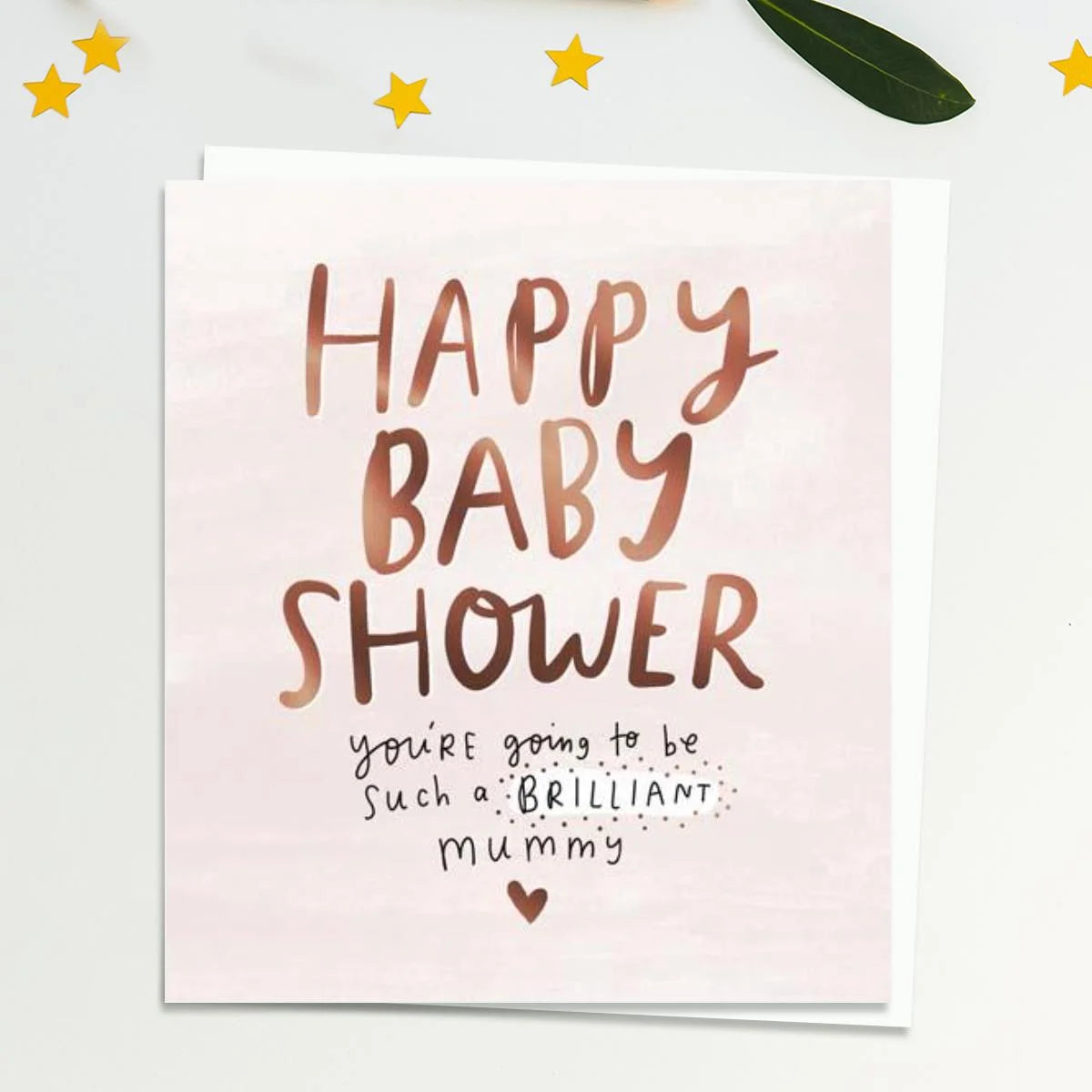 Baby Shower Card - Such A Brilliant Mummy