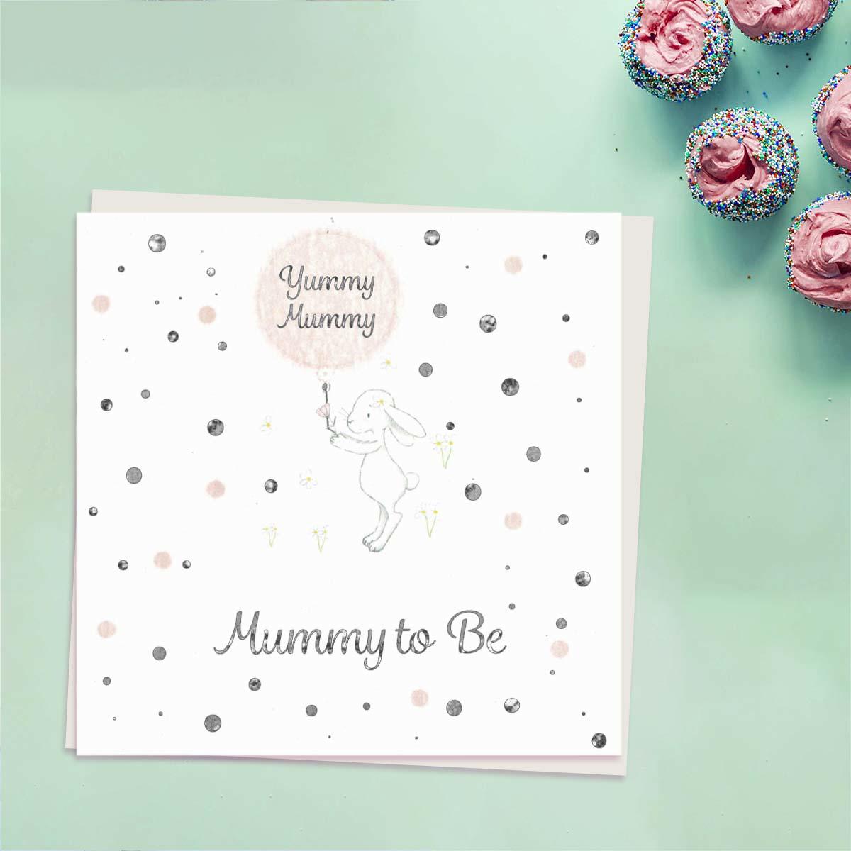 Yummy Mummy - Mummy To Be Card Front Image