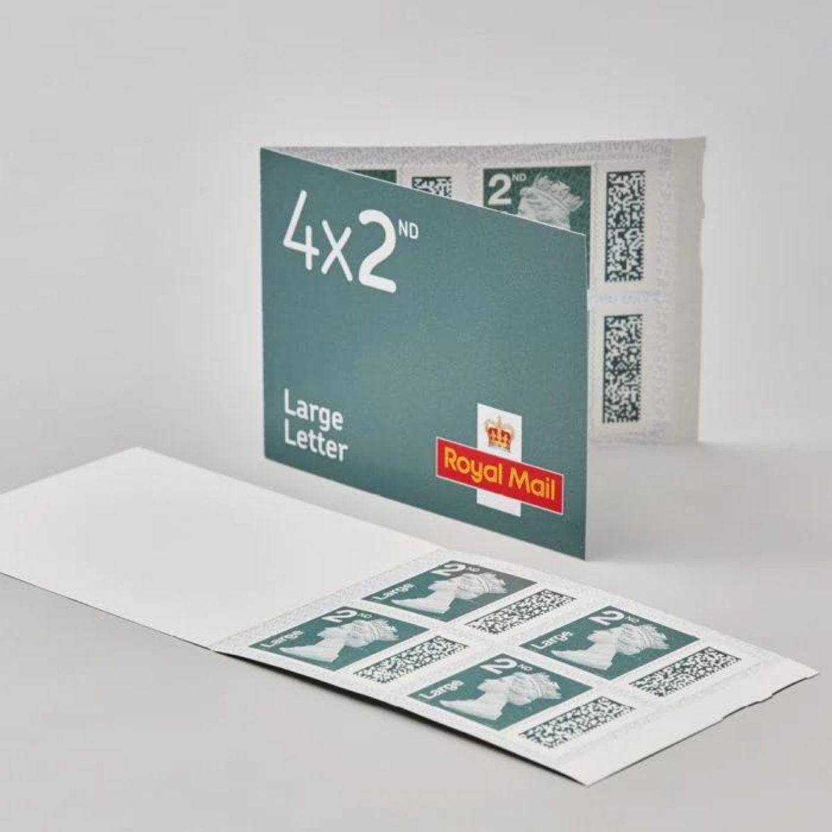 4 X 2nd Large Class Postage Stamps The Celebration Store