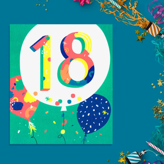 Yolo - 18 Birthday Card Front Image