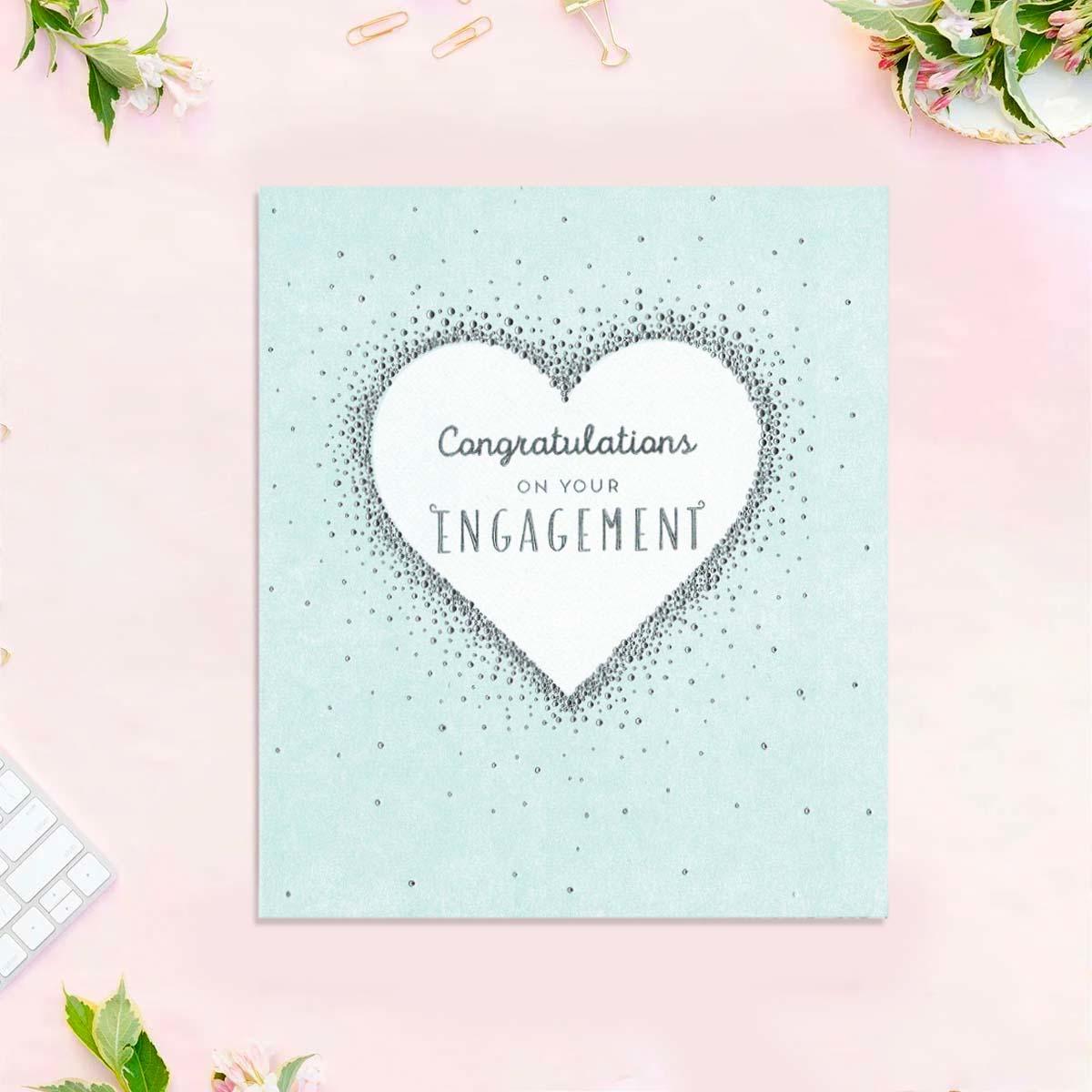 Congratulations On Your Engagement Card Front Image