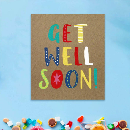 Get Well Soon Card Front Image