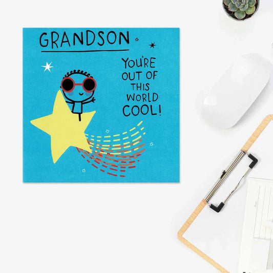 Benny - Grandson You're Out Of This World Cool! Card Front Image
