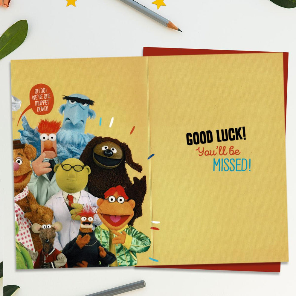 Sorry You're Leaving Card - Muppets – The Celebration Store