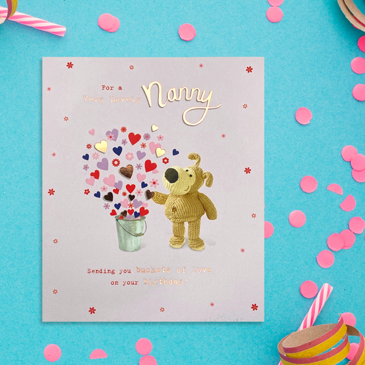 Very Lovely Nanny - Boofle - Birthday Card Front Image