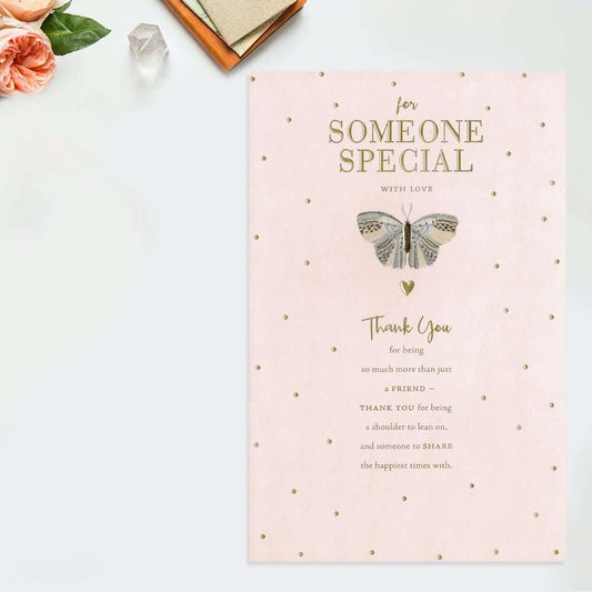 For Someone Special With Love Large Card Front Image