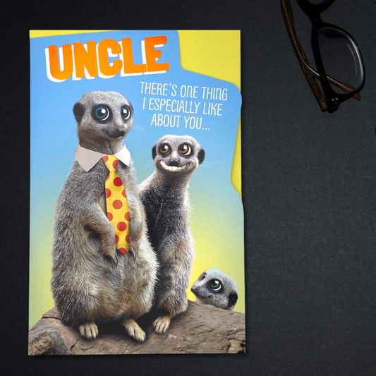 Uncle Birthday Card - One Thing I Like
