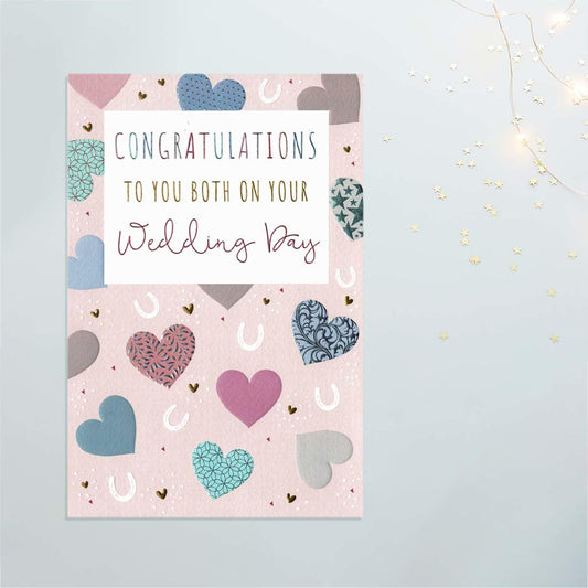 Congratulations Wedding Day Card Front Image