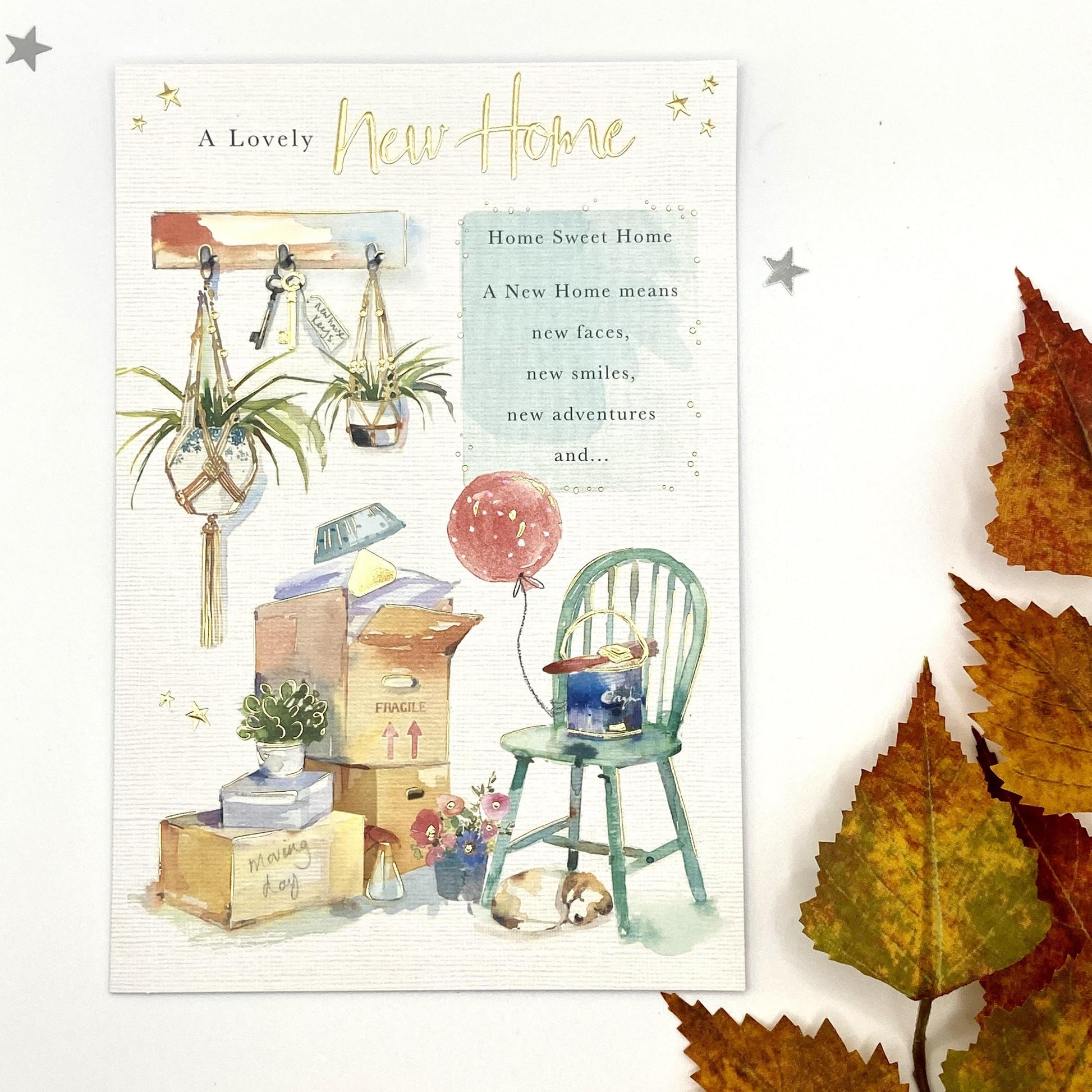 Moments In Time - A Lovely New Home Card Front Image