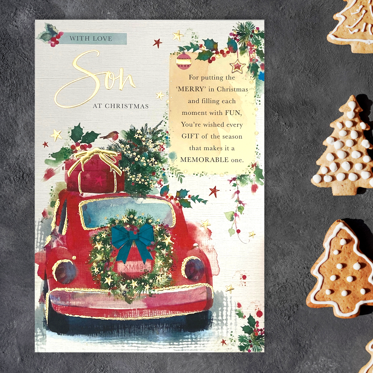 Son - Moments In Time - With Love at Christmas Card