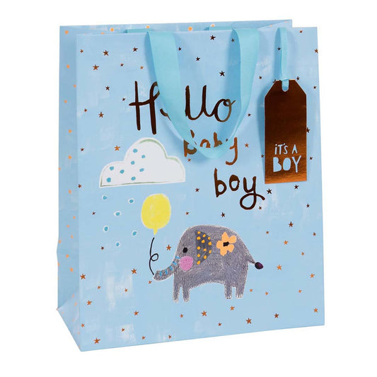 Gift Bag Large - Baby Boy Front Image