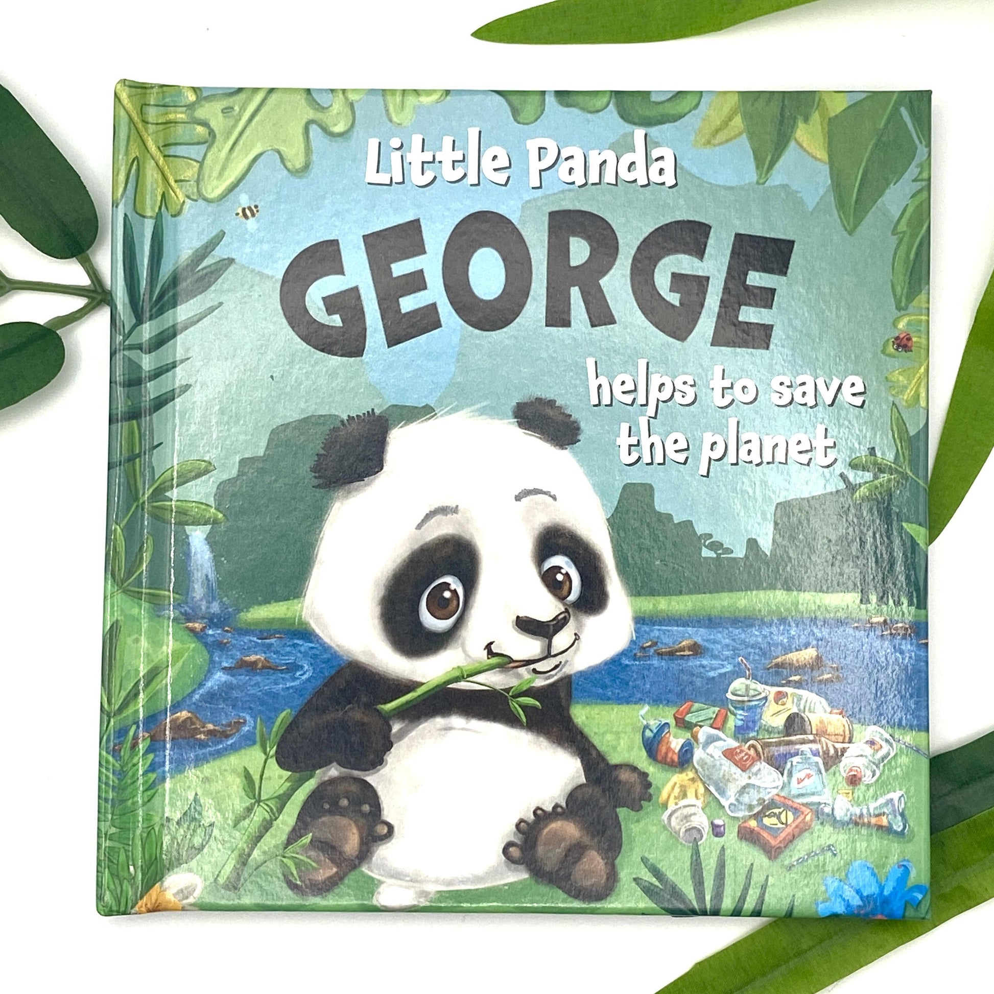 George Personalised Storybook Displayed In Full