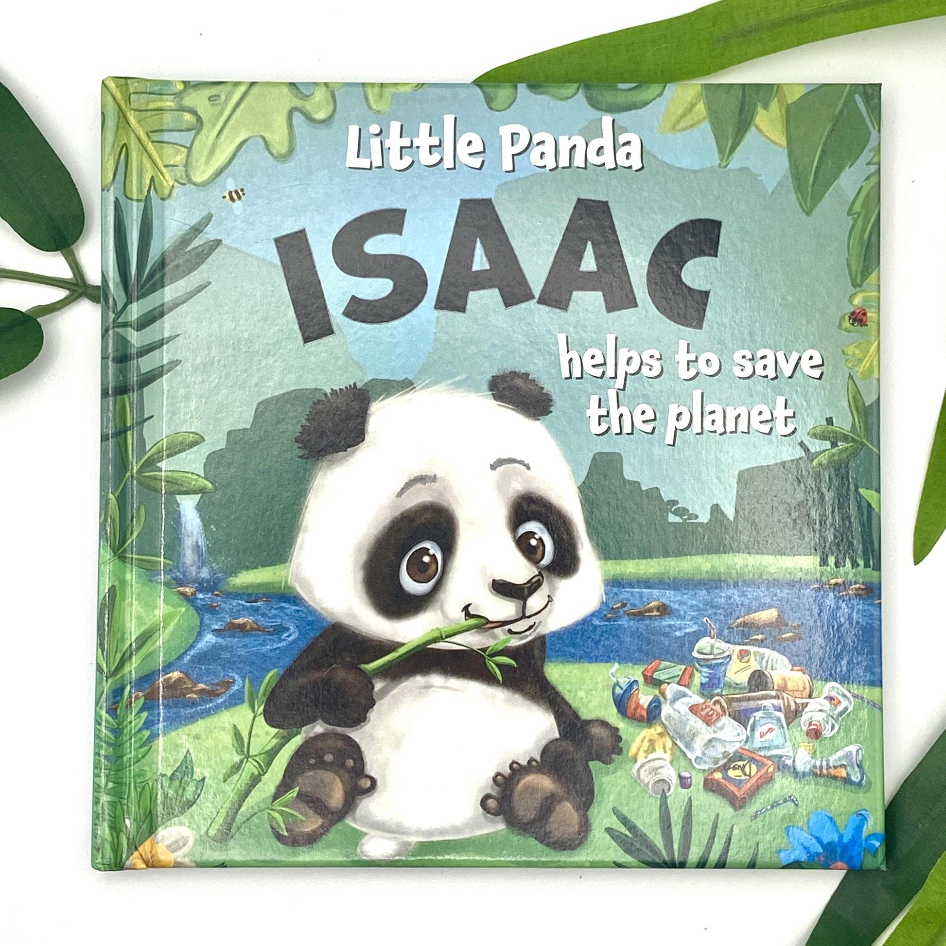 Issac Personalised Storybook Displayed In Full