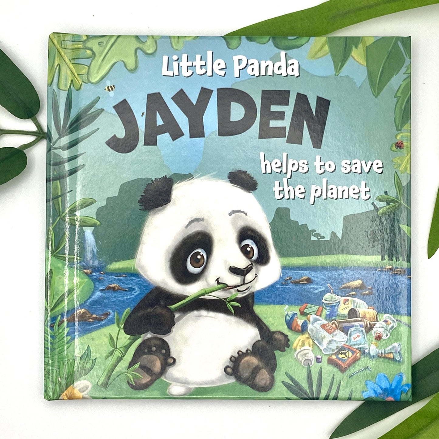 Jayden Personalised Storybook Displayed In Full