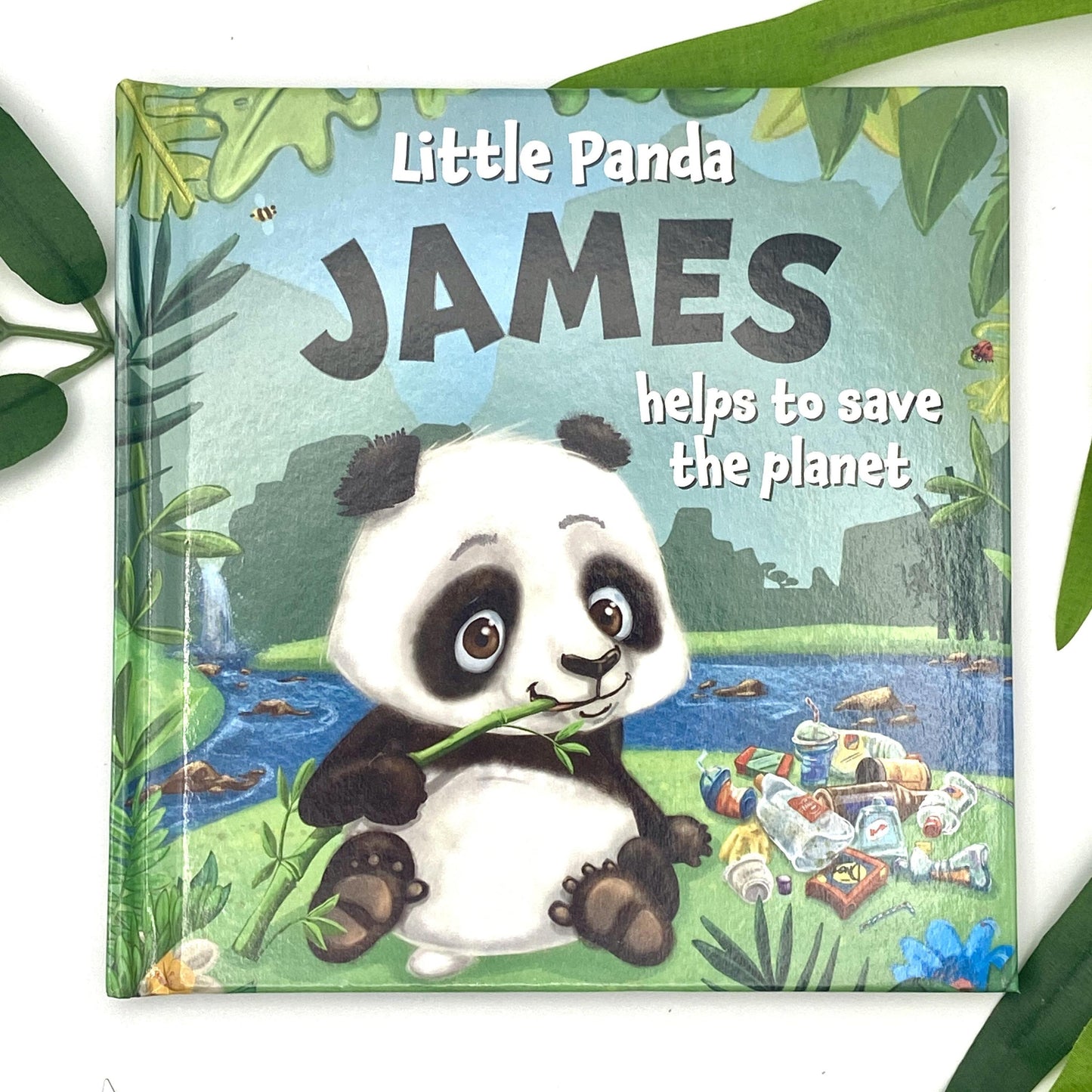 James Personalised Storybook Displayed In Full