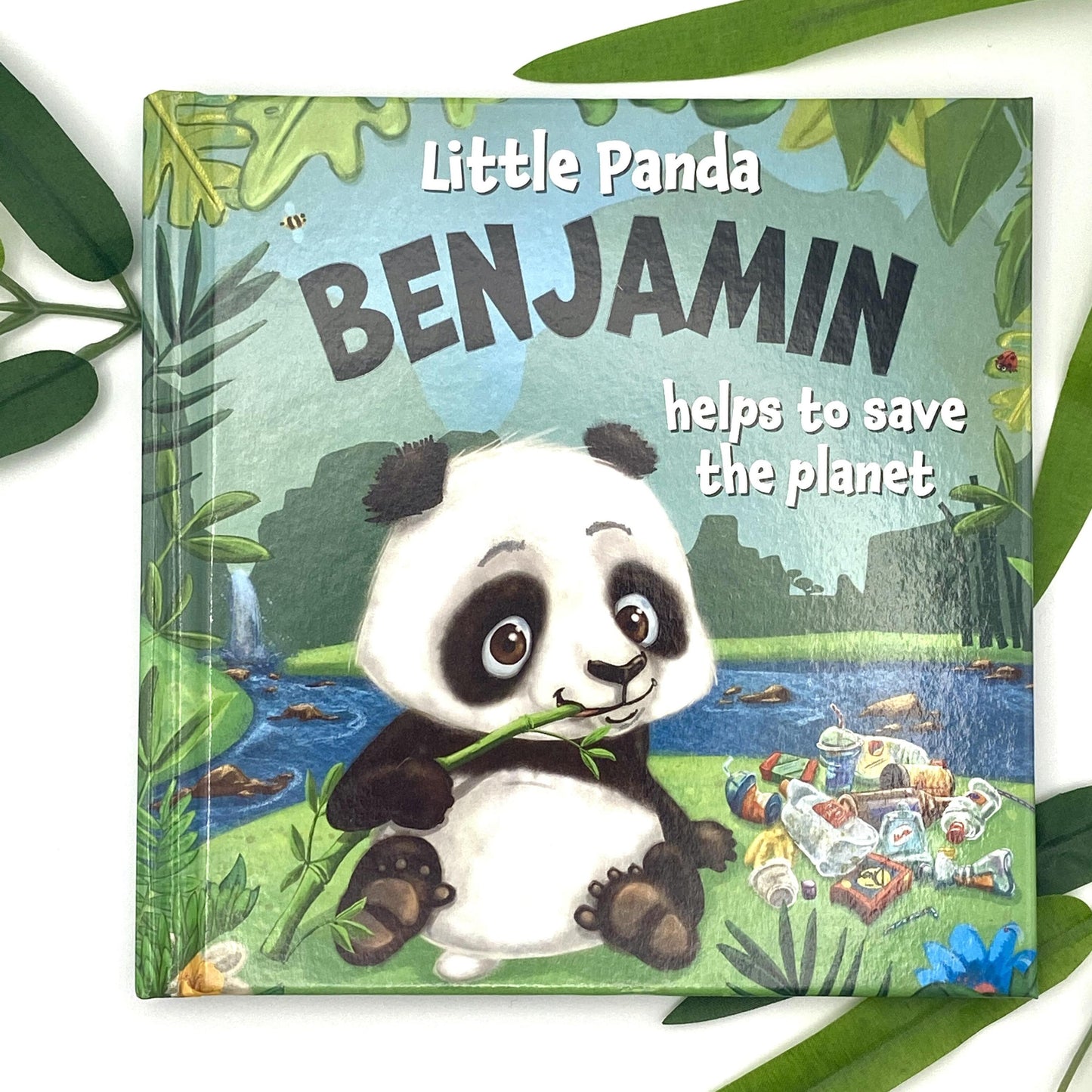 Benjamin Personalised Storybook Displayed In Full