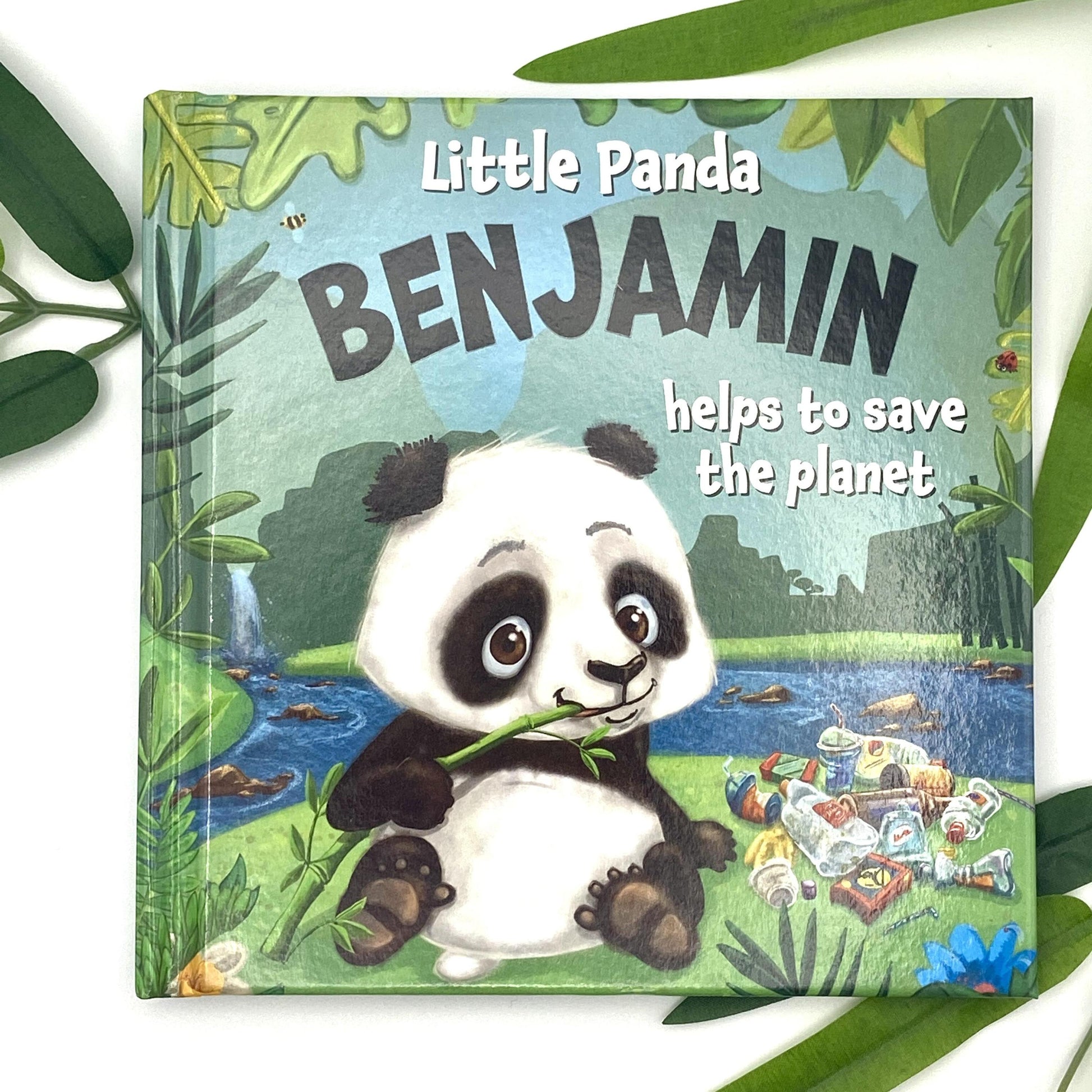 Benjamin Personalised Storybook Displayed In Full