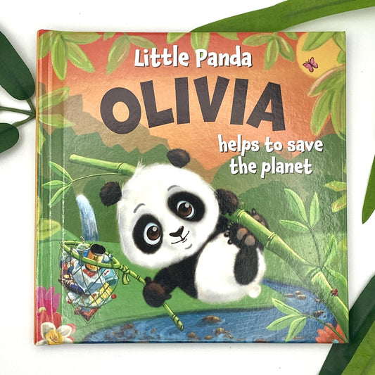 Olivia Personalised Storybook Displayed In Full