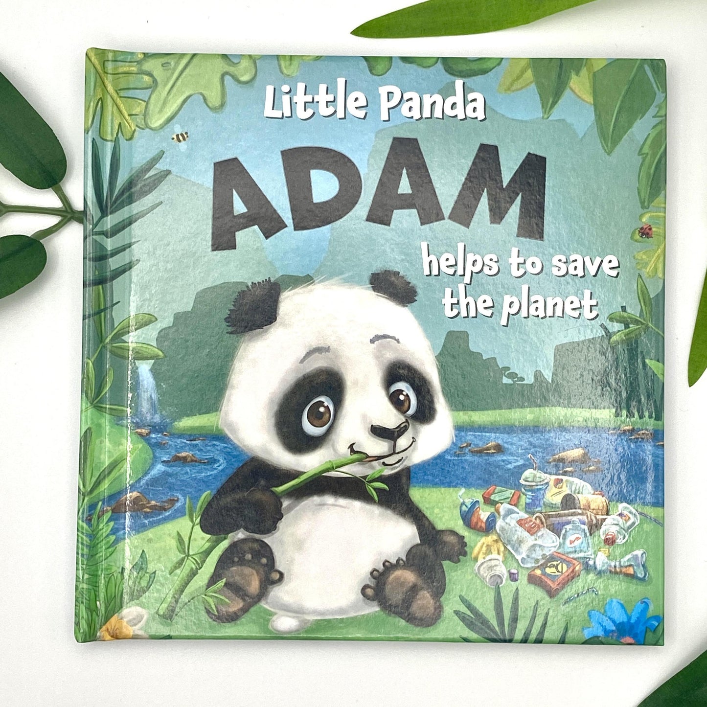 Adam Personalised Kids Storybook Displayed In Full