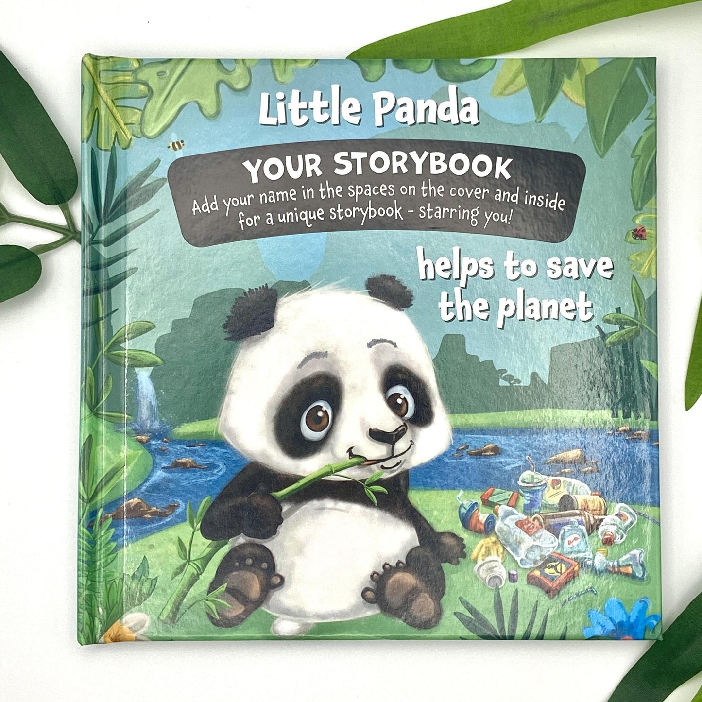 Blank Male Personalised Storybook Displayed In Full