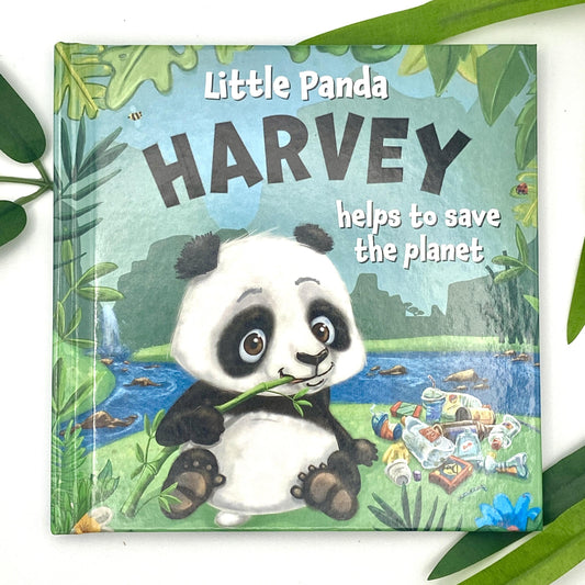 Harvey Personalised Storybook Displayed In Full