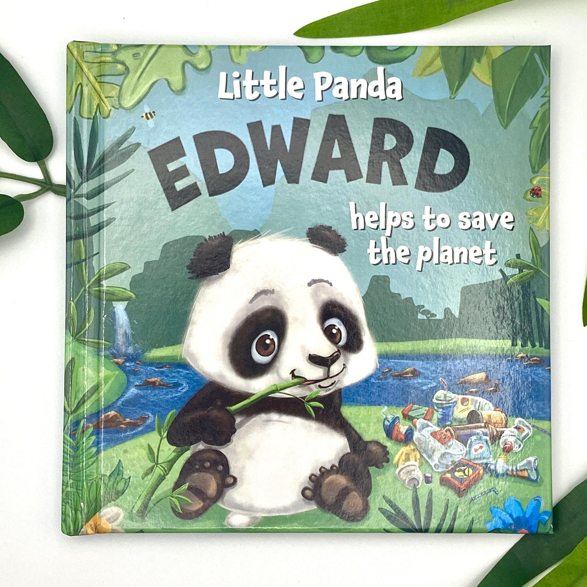 Edward Personalised Storybook Displayed In Full