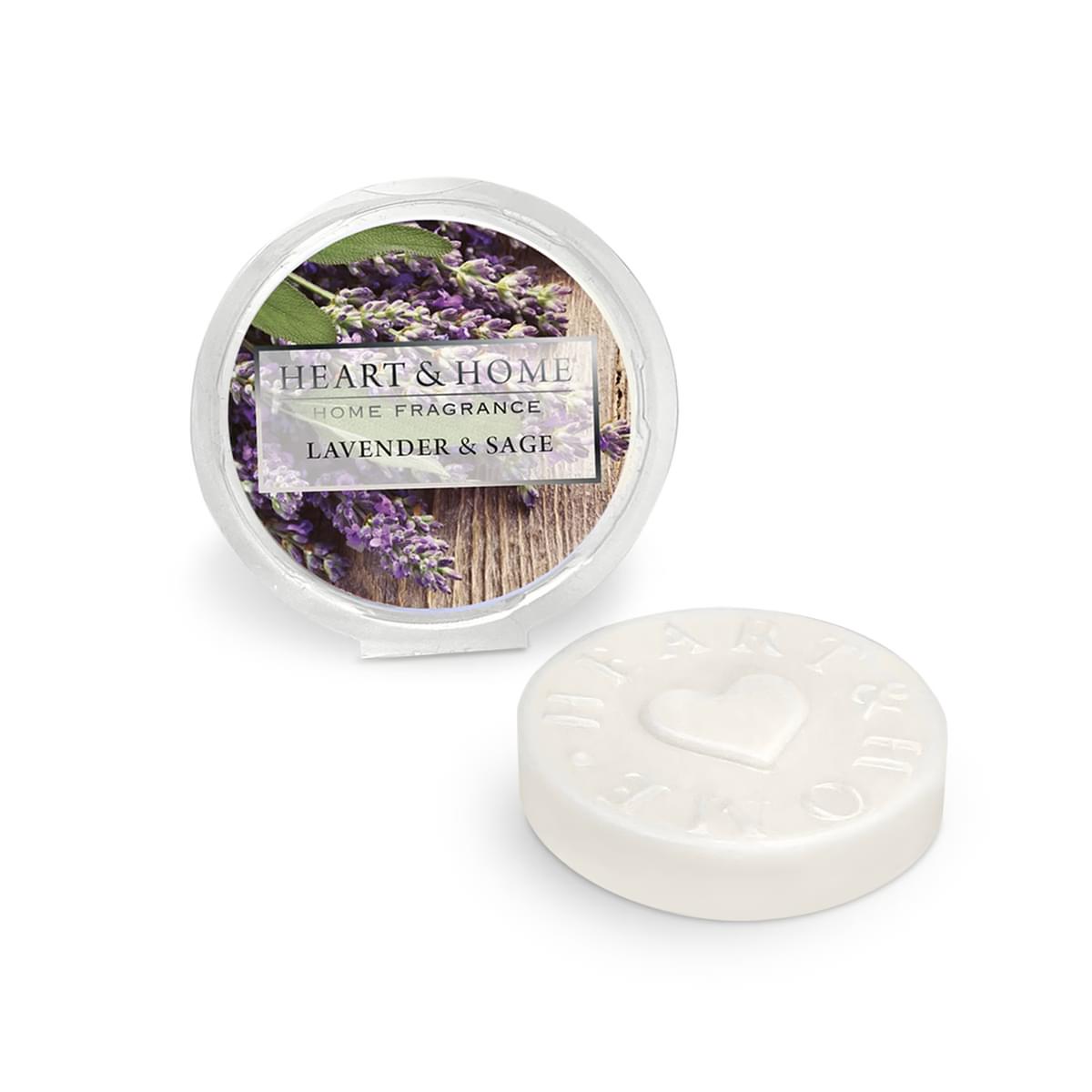 Heart & Home Wax Melt - Lavender & Sage Fragrance